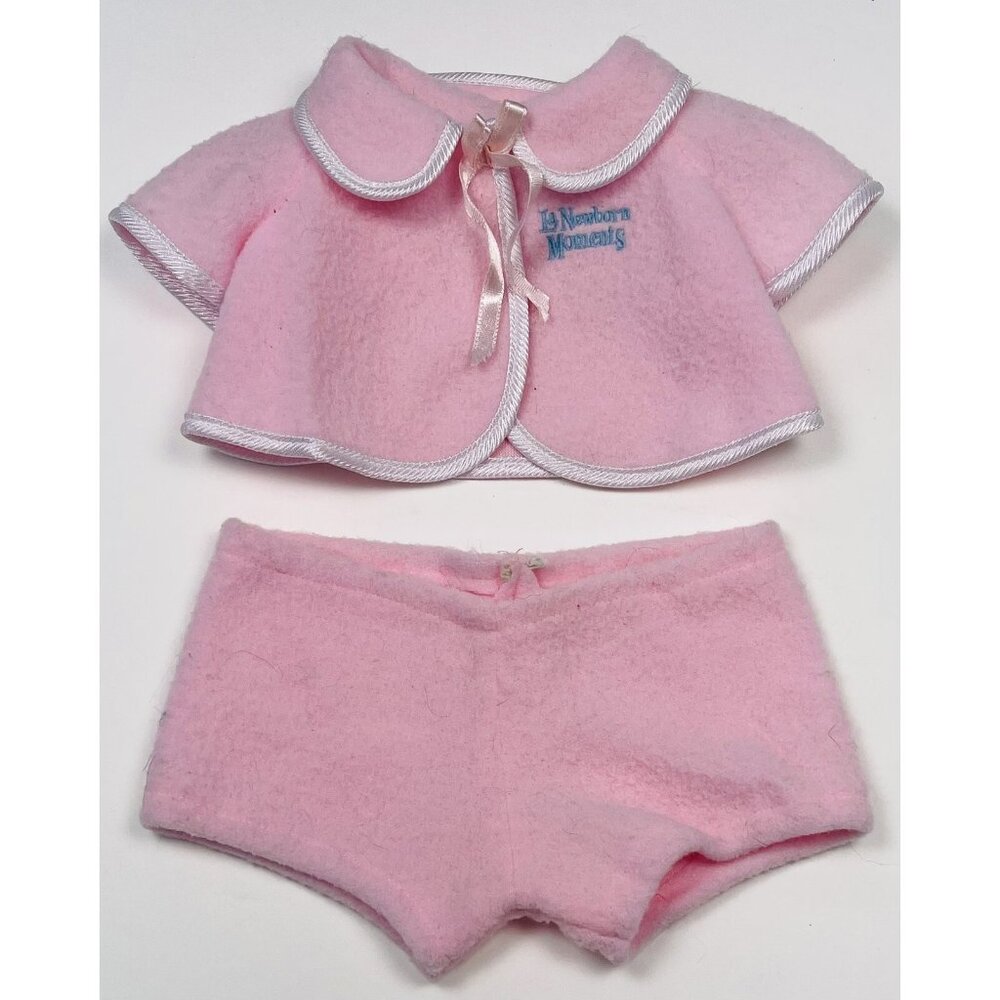 VTG Berenguer La Newborn Moments Doll Pink REPLACEMENT OUTFIT Top Shorts *READ*